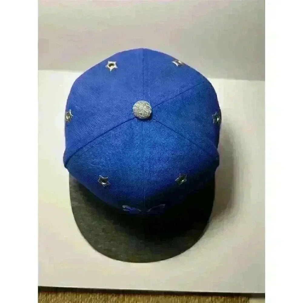 New Era New York Mets 59FIFTY Fitted Hat Blue Size 6 7/8 MLB - Picture 6 of 13